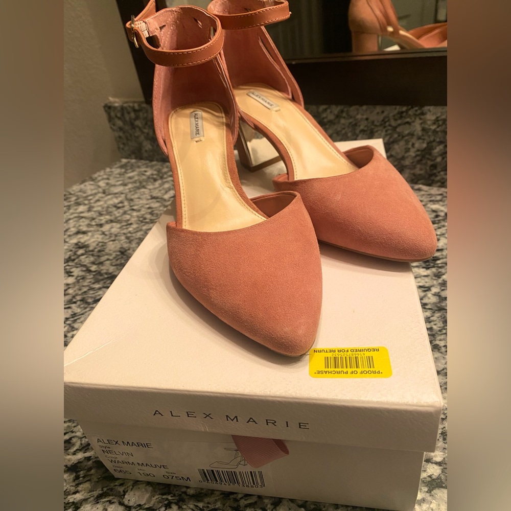 Alex Marie Nelvin Warm Mauve Shoes size 7.5